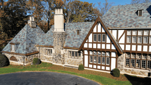 Exterior of a historic residential property
